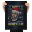 Merry Schittmas - Prints Posters RIPT Apparel 18x24 / Black