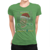 Merry Schittmas - Womens Premium T-Shirts RIPT Apparel Small / Kelly
