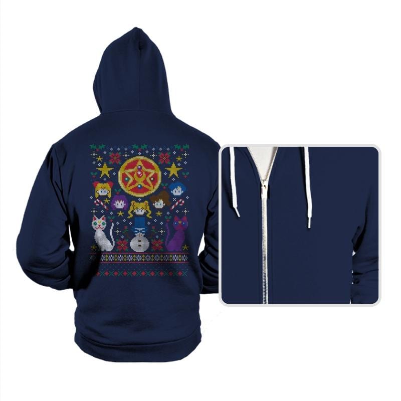 Merry Senshi - Hoodies Hoodies RIPT Apparel