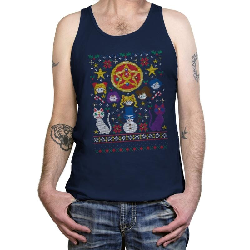 Merry Senshi - Tanktop Tanktop RIPT Apparel
