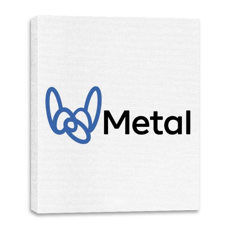 Metal - Canvas Wraps Canvas Wraps RIPT Apparel 16x20 / White