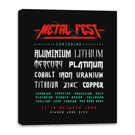 Metal Fest - Canvas Wraps Canvas Wraps RIPT Apparel