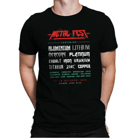 Metal Fest - Mens Premium T-Shirts RIPT Apparel Small / Black