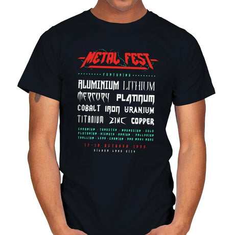 Metal Fest - Mens T-Shirts RIPT Apparel Small / Black