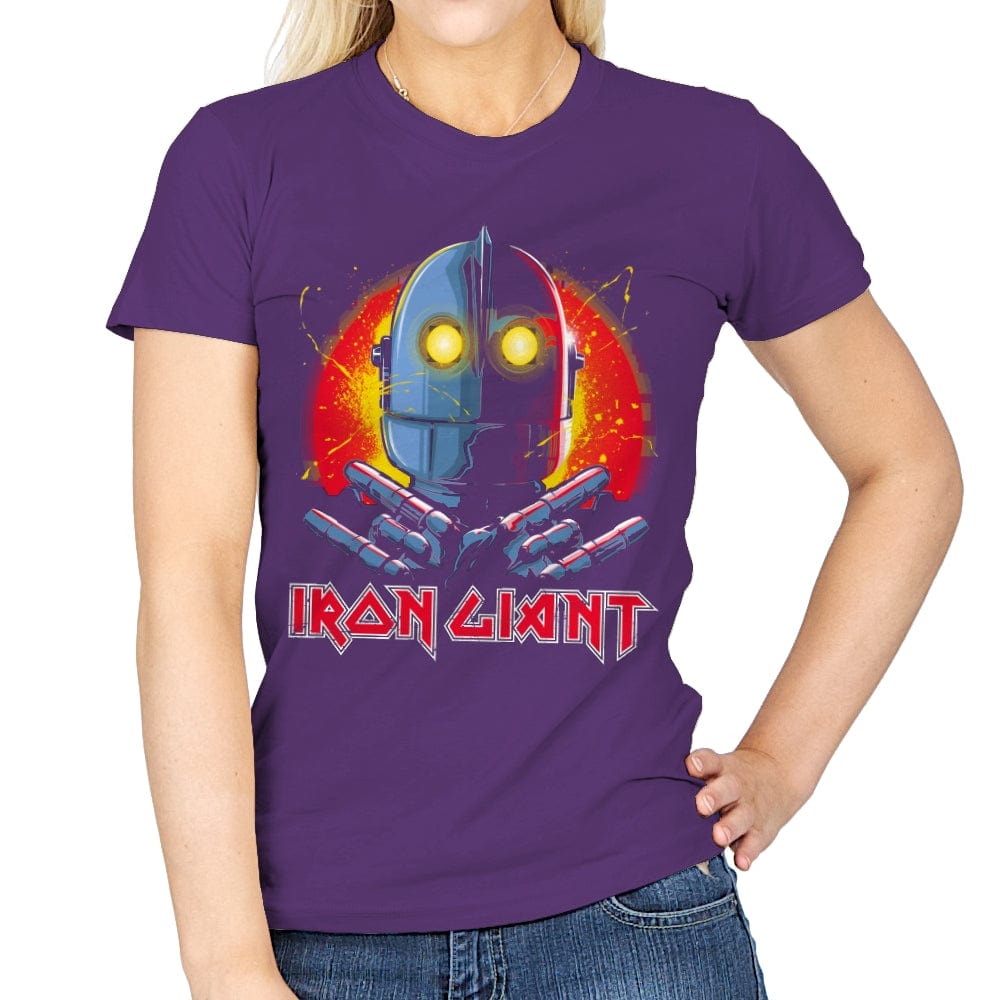 Metal Forever - Anytime - Womens T-Shirts RIPT Apparel Small / Purple