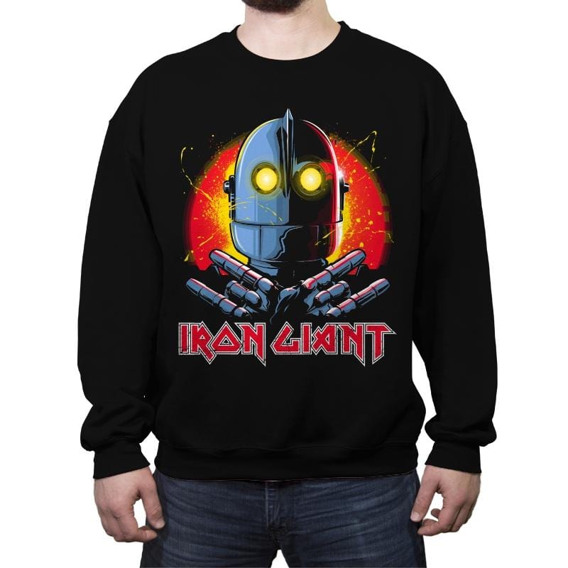 METAL FOREVER - Crew Neck Sweatshirt Crew Neck Sweatshirt RIPT Apparel