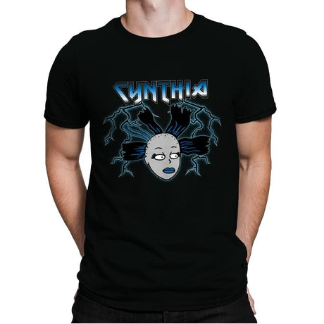 Metal Head Cynthia - Mens Premium T-Shirts RIPT Apparel Small / Black