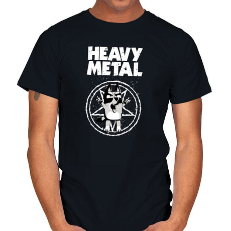 Metal Heeler - Mens T-Shirts RIPT Apparel Small / Black