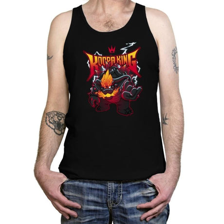 Metal King - Tanktop Tanktop RIPT Apparel X-Small / Black