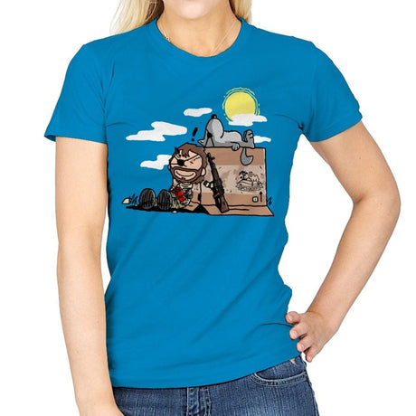Metal PhantomNuts - Womens T-Shirts RIPT Apparel Small / Sapphire
