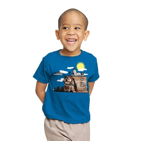 Metal PhantomNuts - Youth T-Shirts RIPT Apparel X-small / Sapphire