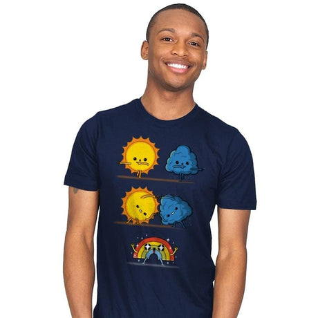 Meteorological Fusion! - Mens T-Shirts RIPT Apparel Small / Navy