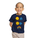 Meteorological Fusion! - Youth T-Shirts RIPT Apparel X-small / Navy