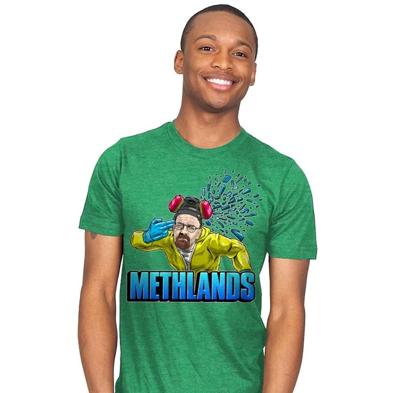 Methlands - Mens T-Shirts RIPT Apparel 4x-large / Kelly