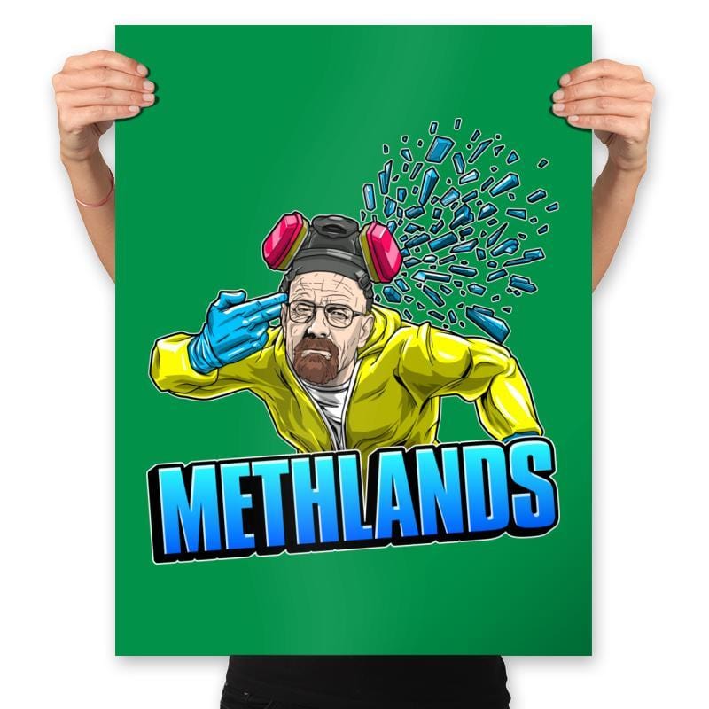 Methlands - Prints Posters RIPT Apparel 18x24 / Kelly