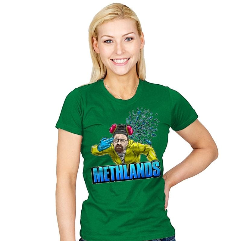 Methlands - Womens T-Shirts RIPT Apparel