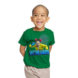Methlands - Youth T-Shirts RIPT Apparel X-small / Kelly