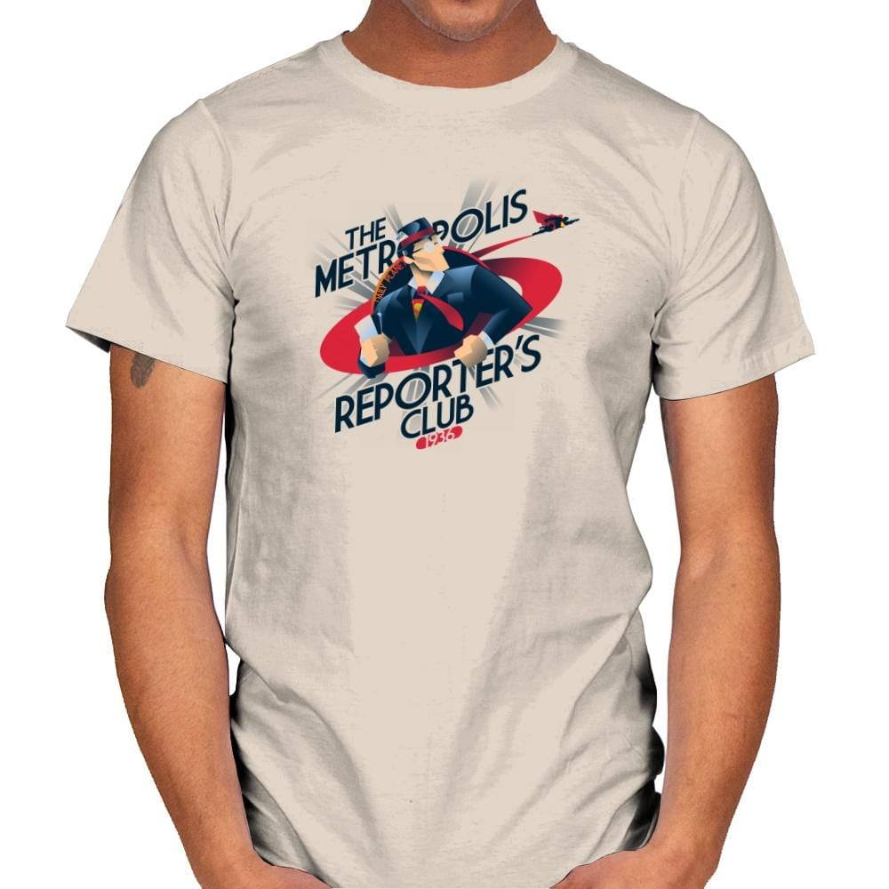Metropolis Reporter's Club Exclusive - Mens T-Shirts RIPT Apparel Small / Natural