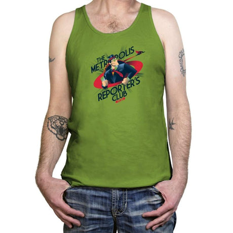 Metropolis Reporter's Club Exclusive - Tanktop Tanktop RIPT Apparel X-Small / Leaf