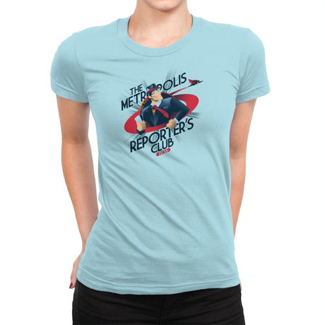 Metropolis Reporter's Club Exclusive - Womens Premium T-Shirts RIPT Apparel Small / Cancun