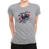 Metropolis Reporter's Club Exclusive - Womens Premium T-Shirts RIPT Apparel Small / Heather Grey