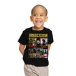 Michael Keaton Fighter - Youth T-Shirts RIPT Apparel X-small / Black