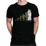 Michelangelo - Art Attack - Mens Premium T-Shirts RIPT Apparel Small / Black