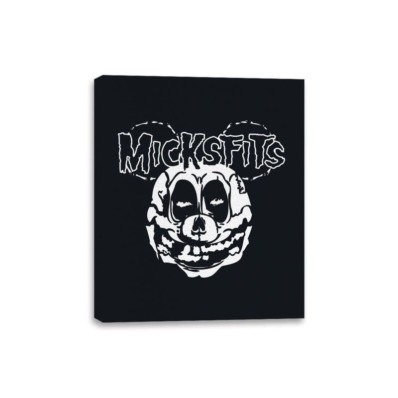 Micksfits - Canvas Wraps Canvas Wraps RIPT Apparel 8x10 / Black