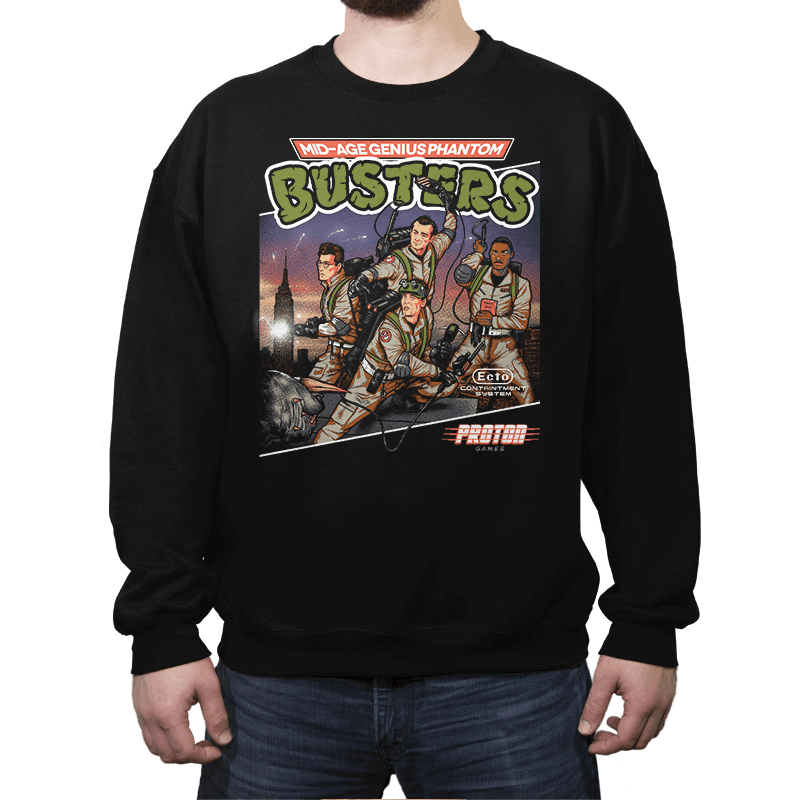 Mid-Age Genius Phantom Busters - Crew Neck Crew Neck RIPT Apparel