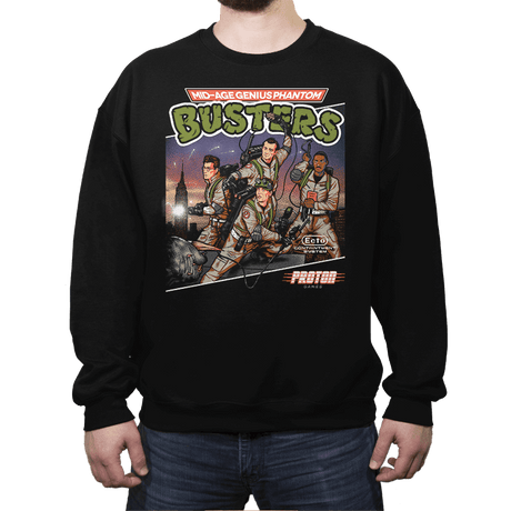 Mid-Age Genius Phantom Busters - Crew Neck Crew Neck RIPT Apparel
