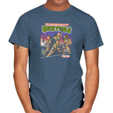 Mid-aged Genius Phantom Busters Exclusive - Mens T-Shirts RIPT Apparel Small / Indigo Blue