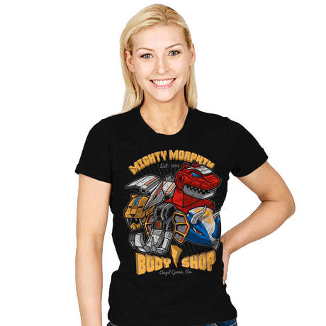 Mighty Body Shop - Womens T-Shirts RIPT Apparel