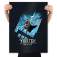 Mighty Lady - Prints Posters RIPT Apparel 18x24 / Black