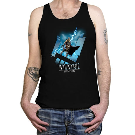 Mighty Lady - Tanktop Tanktop RIPT Apparel X-Small / Black