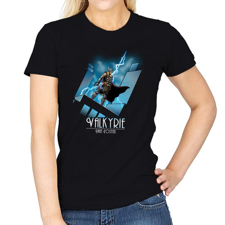 Mighty Lady - Womens T-Shirts RIPT Apparel Small / Black