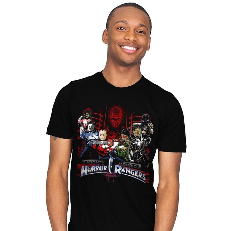 Mighty Morbid Horror Rangers - Mens T-Shirts RIPT Apparel