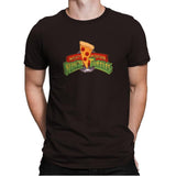 Mighty Morphin Ninja Turtles Exclusive - Mens Premium T-Shirts RIPT Apparel Small / Dark Chocolate