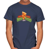 Mighty Morphin Ninja Turtles Exclusive - Mens T-Shirts RIPT Apparel Small / Navy
