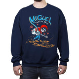 Miguel VS The Dead - Crew Neck Sweatshirt Crew Neck Sweatshirt RIPT Apparel Small / Navy