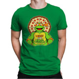 Mikey is my Turtle (My Orange Ninja Turtle) - Mens Premium T-Shirts RIPT Apparel Small / Kelly