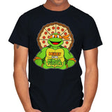 Mikey is my Turtle (My Orange Ninja Turtle) - Mens T-Shirts RIPT Apparel Small / Black