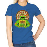 Mikey is my Turtle (My Orange Ninja Turtle) - Womens T-Shirts RIPT Apparel Small / Royal