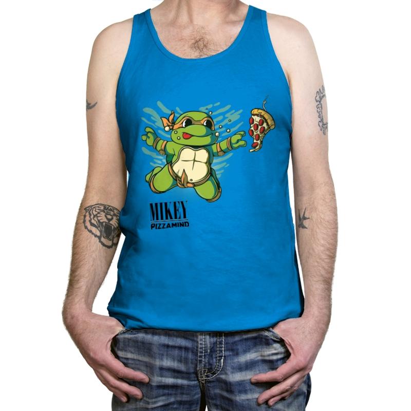 MIKEY - Pizzamind - Tanktop Tanktop RIPT Apparel X-Small / Teal