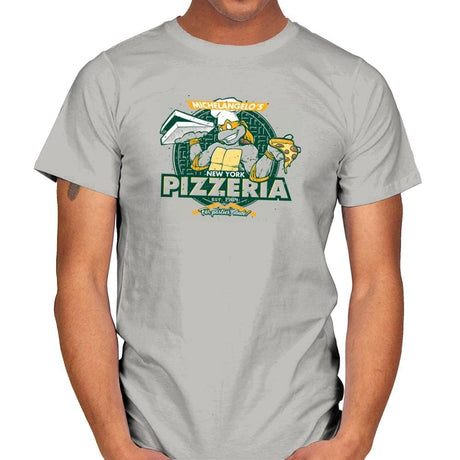 Mikey's Pizzeria Exclusive - Mens T-Shirts RIPT Apparel Small / Ice Grey