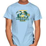 Mikey's Pizzeria Exclusive - Mens T-Shirts RIPT Apparel Small / Light Blue