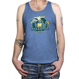 Mikey's Pizzeria Exclusive - Tanktop Tanktop RIPT Apparel X-Small / Blue Triblend