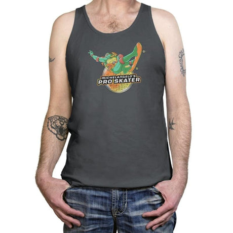 Mikey's Pro Skater - Tanktop Tanktop RIPT Apparel X-Small / Asphalt