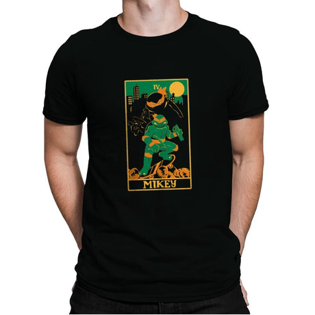 Mikey Tarot Card - Mens Premium T-Shirts RIPT Apparel Small / Black