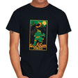Mikey Tarot Card - Mens T-Shirts RIPT Apparel Small / Black