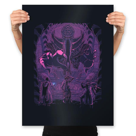 Mindflayer's Den. - Prints Posters RIPT Apparel 18x24 / Black